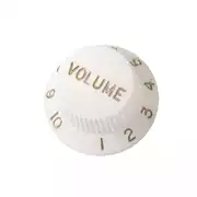 Bouton Strat, volume, blanc