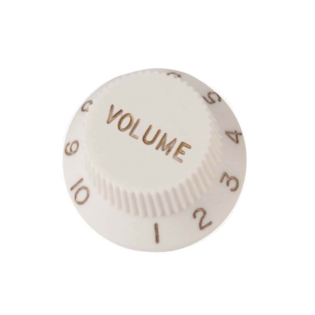 Strat Knob, Volume, parchment