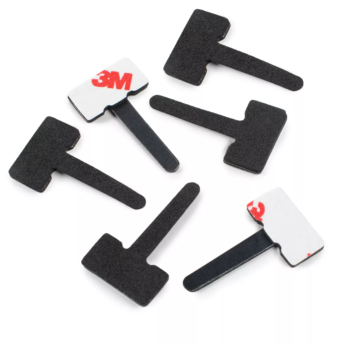 Clips de câblage auto-adhésifs pour enlèvements acoustiques - Paquet de 6 Clips de câblage auto-adhésifs pour enlèvements acoustiques - Paquet de 6