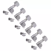 Machines à guitare Schaller M-6 Mini 6-In-Line, Chrome