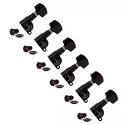 Machines à guitare Schaller M-6 Mini 6-In-Line, Noir