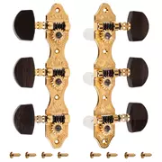 Machines à guitare classiques Schaller, or, ébène