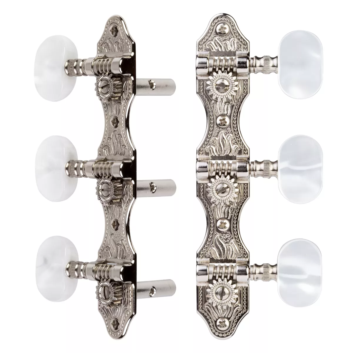 Machines à guitare Schaller 3-On-Plate Machines à guitare Schaller 3-On-Plate