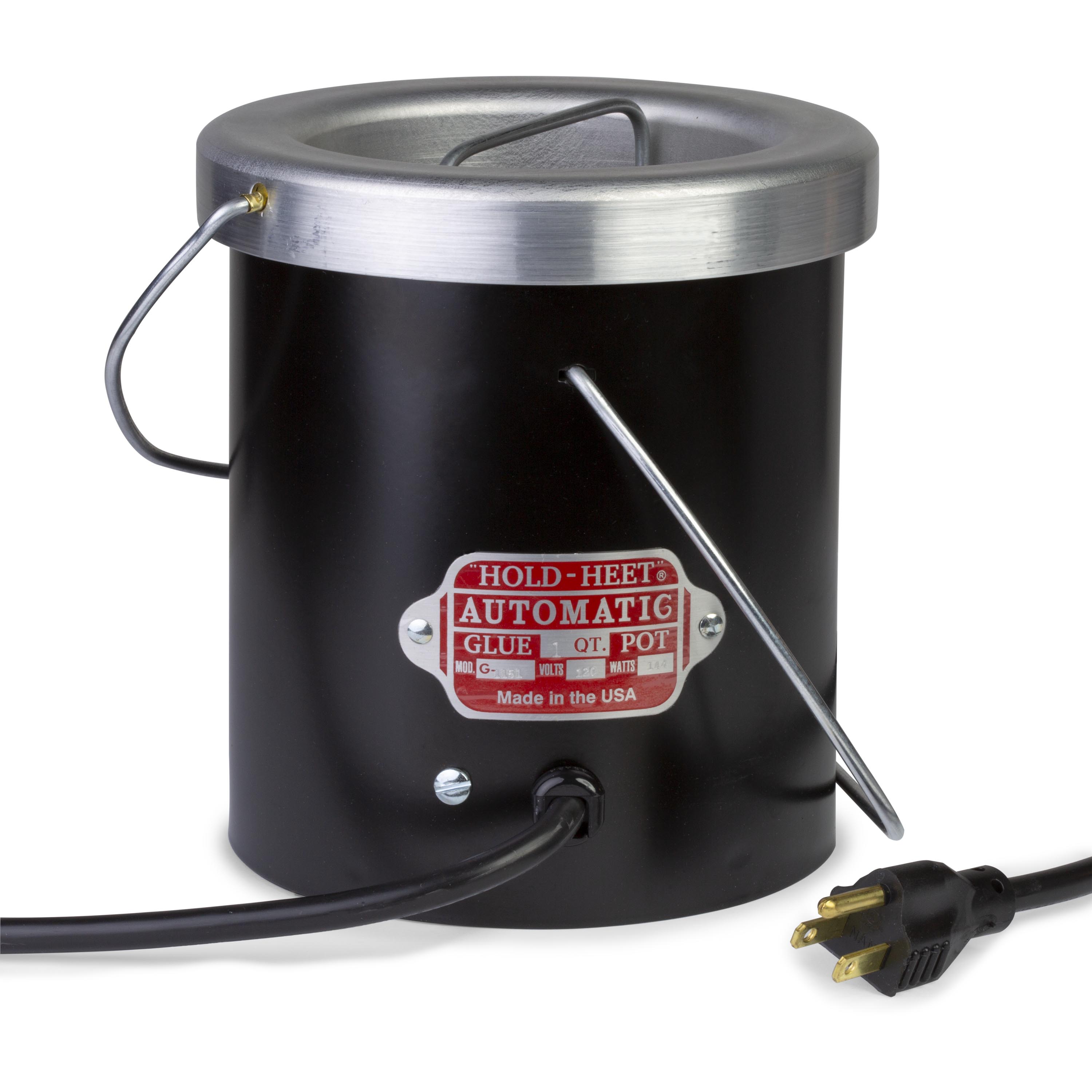 Pot de colle électrique à chauffe-potentiomètre mains, domestique, 120 volts