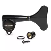 mécaniques de basses compact Gotoh individuel, noir, mécaniques gauche