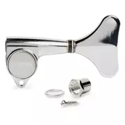 mécaniques de basses compact Gotoh individuel, chrome, mécaniques seul tuner gauche