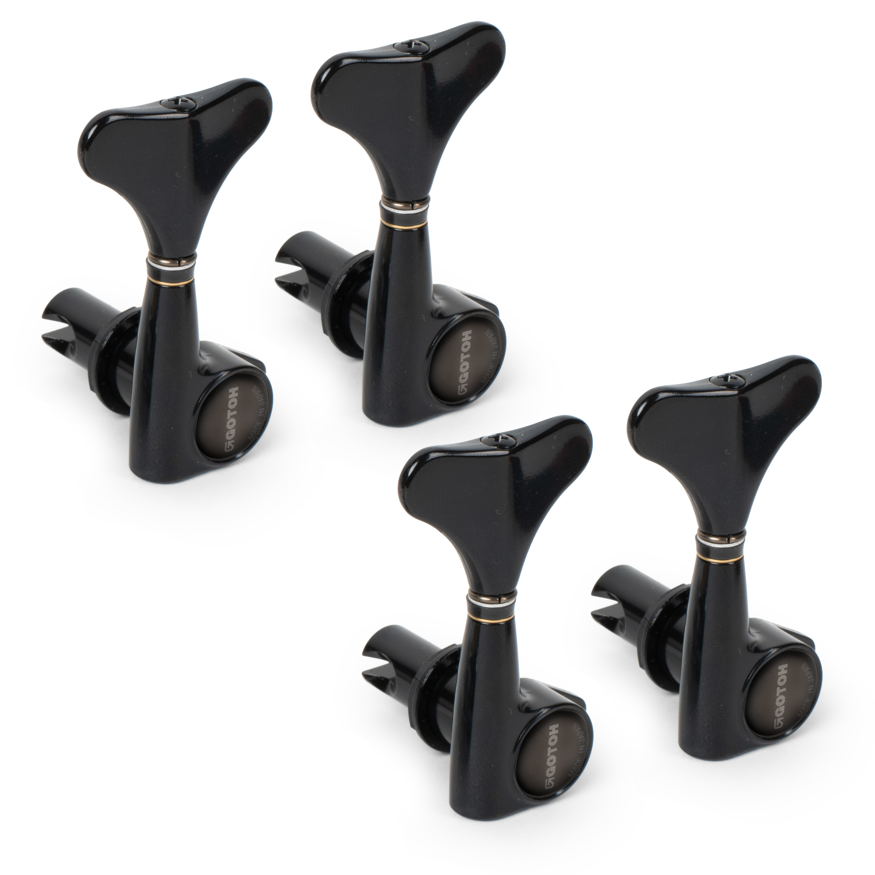 Tuner basse compact Gotoh, jeu de 2L+2R