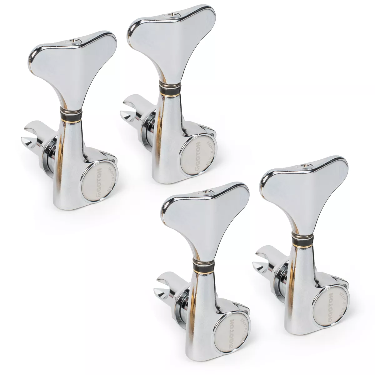 Tuner basse compact Gotoh, jeu de 2L+2R Tuner basse compact Gotoh, jeu de 2L+2R