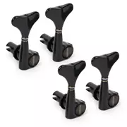 Gotoh Compact mécaniques pour basses, 2L+2R Set, Noir, 2L/2R