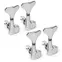 Tuner basses compact Gotoh, 2L+2R Set, Chrome, 2L/2R Tuner basses compact Gotoh, 2L+2R Set, Chrome, 2L/2R