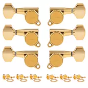 Grandes machines de réglage Gotoh 3+3 à bouton Schaller, Or