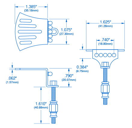 Pièce arrière Pisgah Hawktail Banjo