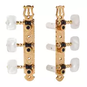 Tuners à guitare classique Gotoh style Lyra, or, ornement