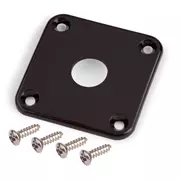 Gibson Accessories Plaque de jack en plastique, Noir