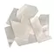 Couvertures incrustées de perles - Lot de 1oz , nacre blanche Couvertures incrustées de perles - Lot de 1oz , nacre blanche