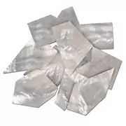 Couvertures incrustées de perles - Lot de 1oz , nacre blanche représentée