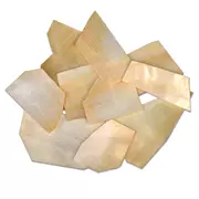 Couvertures incrustées de perles - Lot de 1oz , nacre dorée