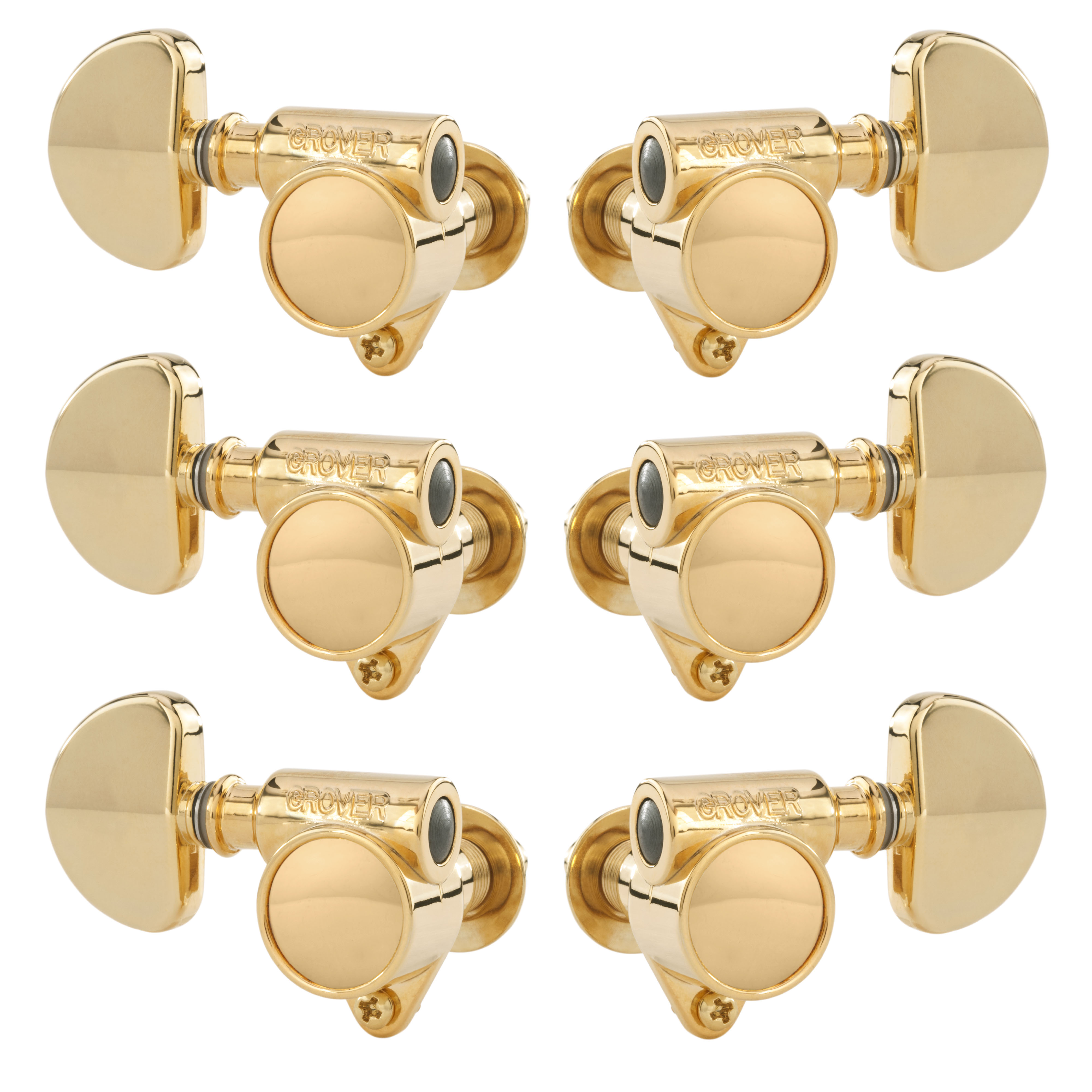 Grover "Milk Bottle" Rotomatique (série 102V ) 3+3 Tuners, Or