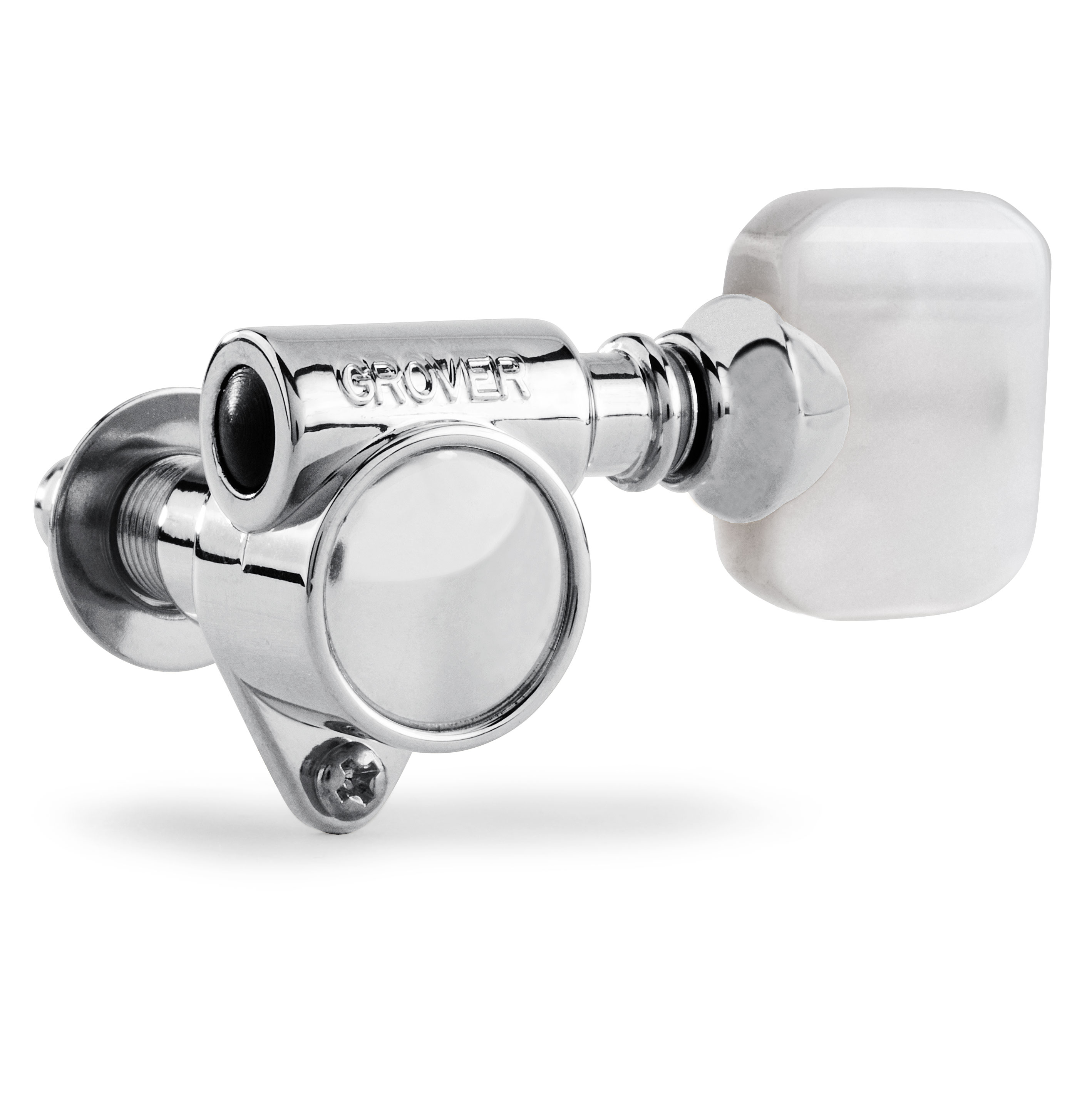 Grover « Bouteille de lait » Rotomatic (série 103 ) 3+3 Tuners avec boutons Pearloid Grover « Bouteille de lait » Rotomatic (série 103 ) 3+3 Tuners avec boutons Pearloid