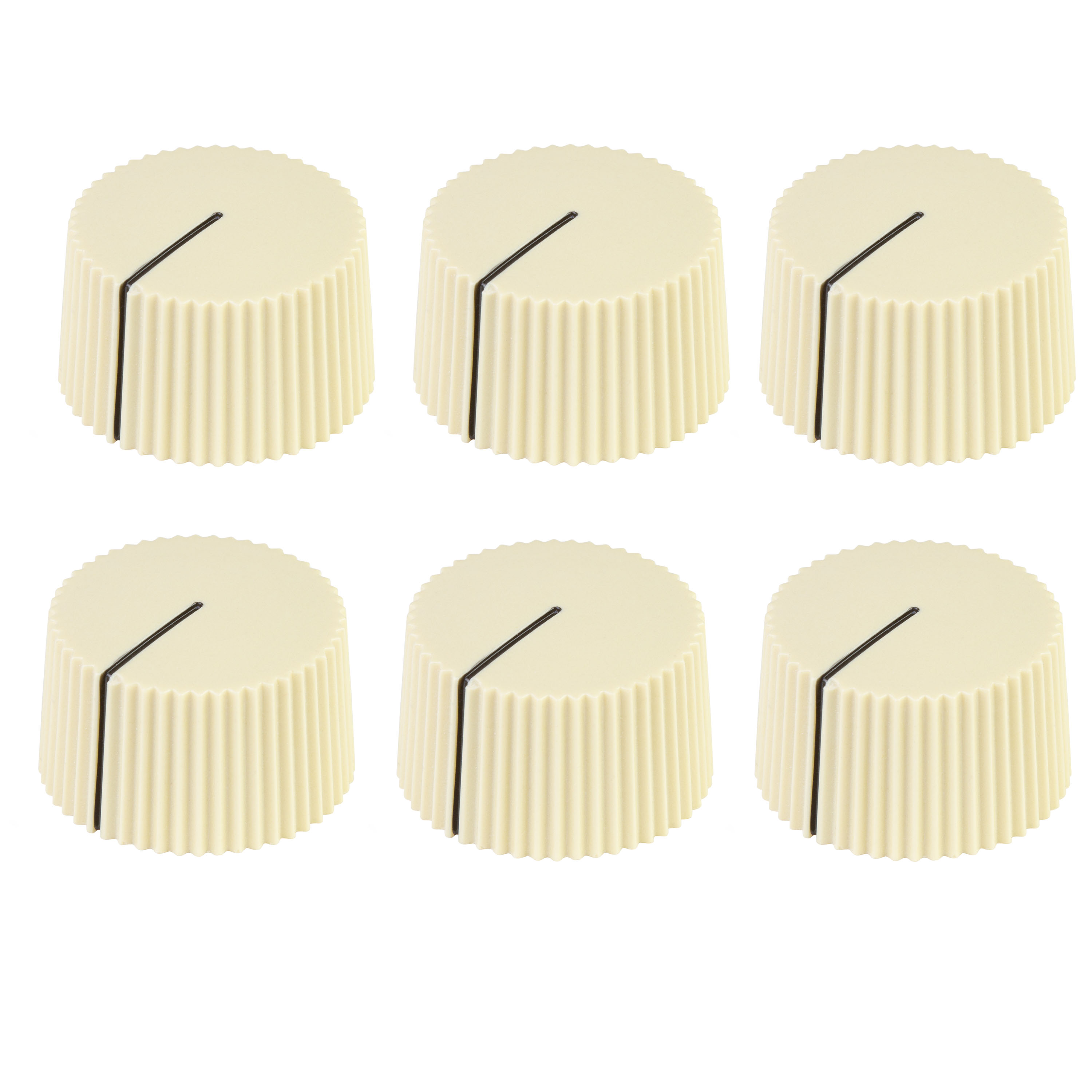 Boutons d’amplificateur «&nbsp;Radio&nbsp;» Fender Pure Vintage Cream