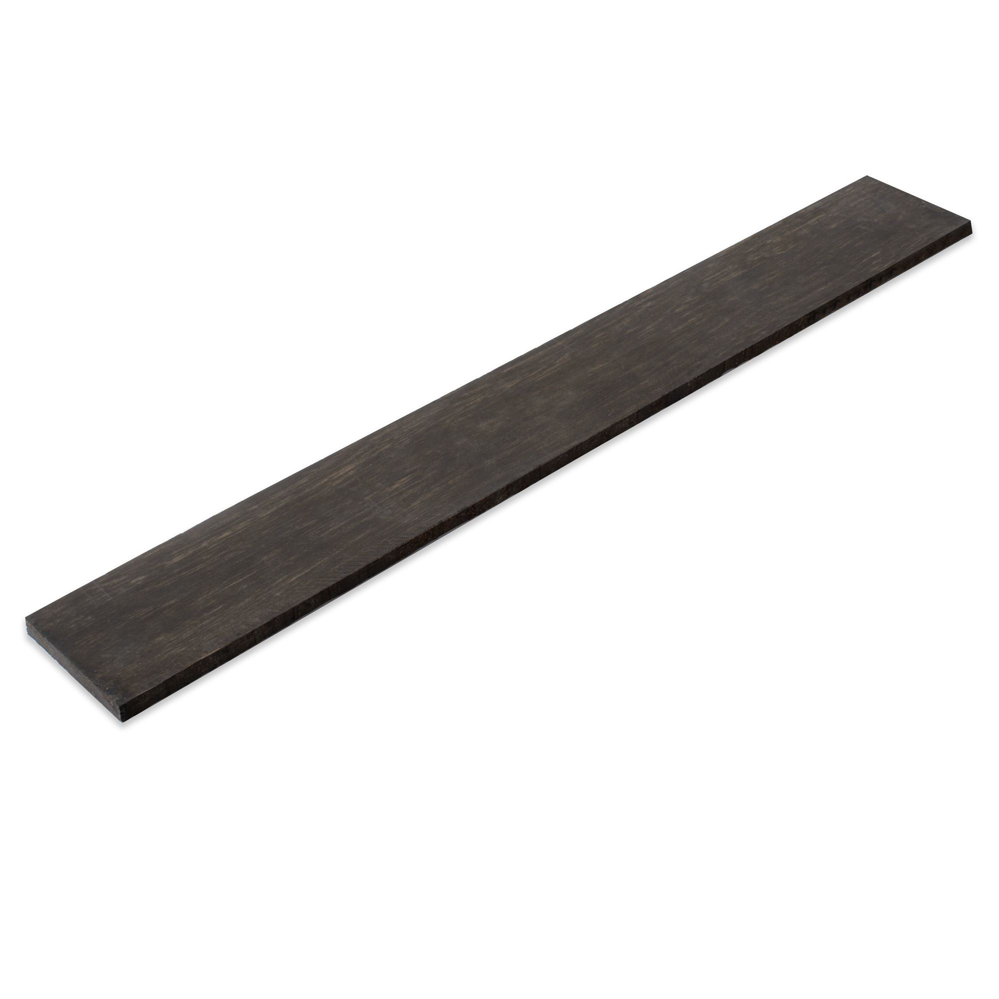 Unslotted Fingerboard for Guitar, Ebony, AA Grade