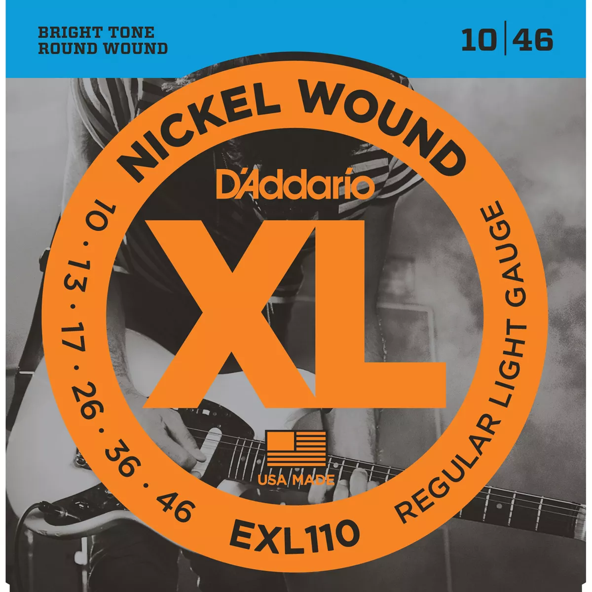 Chaînes de guitare électrique D’Addario XL Nickel Wound Chaînes de guitare électrique D’Addario XL Nickel Wound