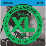 Cordes de guitare électrique D’Addario XL Nickel, Extra Super Light (EXL130)