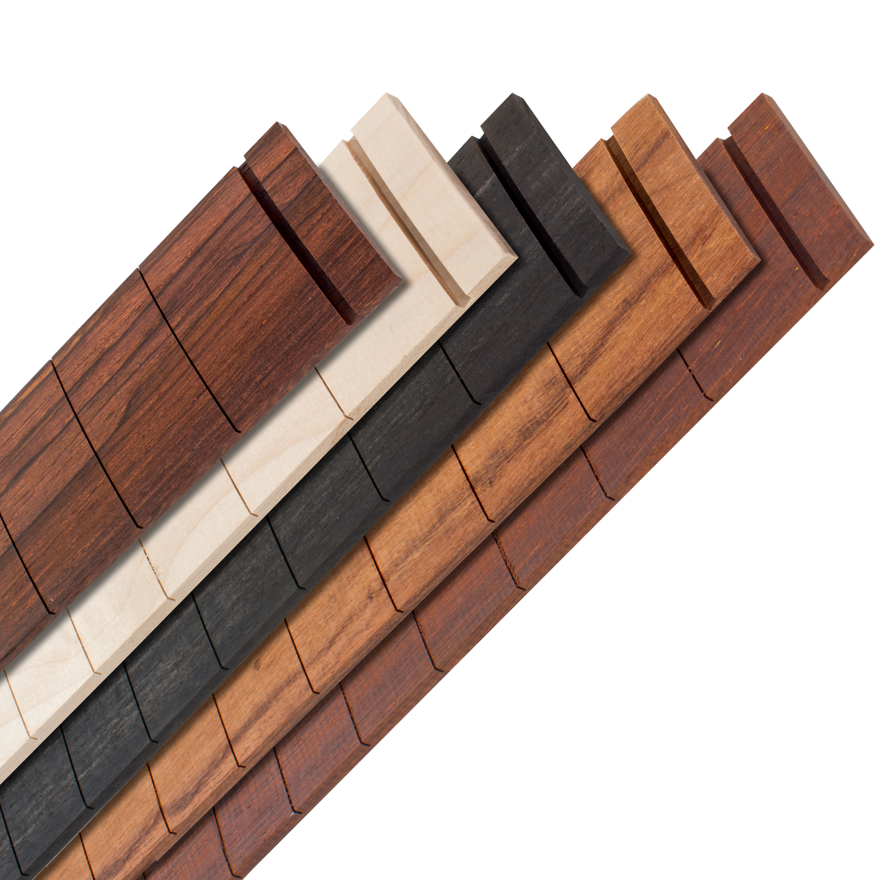 Touche rainurée pour guitares Fender, rayon de 12 po Touche rainurée pour guitares Fender, rayon de 12 po