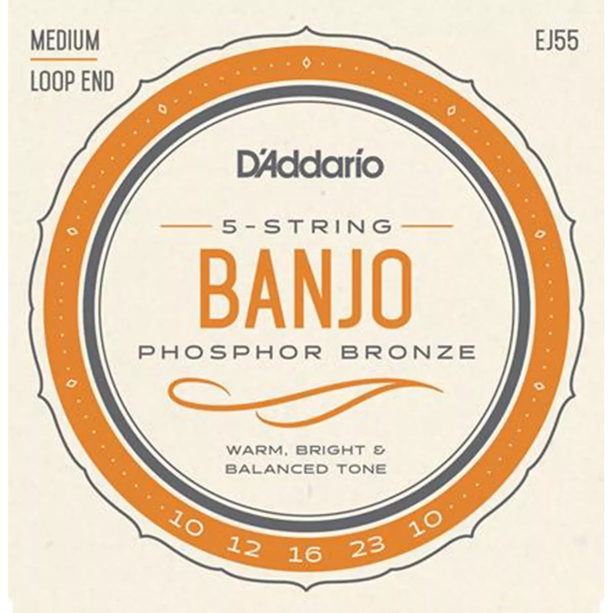 Chaînes Banjo Phosphor Bronze D’Addario Chaînes Banjo Phosphor Bronze D’Addario