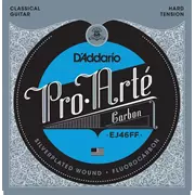 D’Addario Pro Arte Cordes de guitare classiques en carbone, tension dure (EJ46FF)
