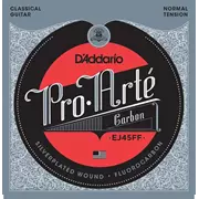 D’Addario Pro Arte Cordes de guitare classiques en carbone, tension normale (EJ45FF)