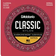 Échelle fractionnelle D’Addario Cordes de guitare classique de Student, Tension normale, Échelle 3/4 (EJ27N 3/4)