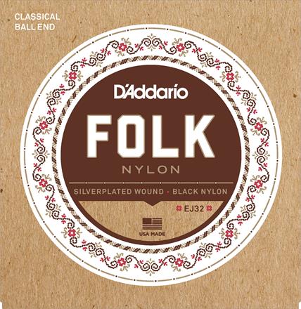 Chaînes de guitare acoustique folklorique D’Addario Chaînes de guitare acoustique folklorique D’Addario