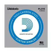 D’Addario Cordes de guitare électrique simple, 0,015
