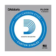 D’Addario Cordes de guitare électrique simple, 0,008