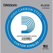D’Addario Cordes de guitare électrique simple, 0,010
