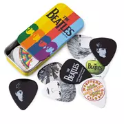 Boîtes de sélection D’Addario avec assortiment de Beatles, rayures