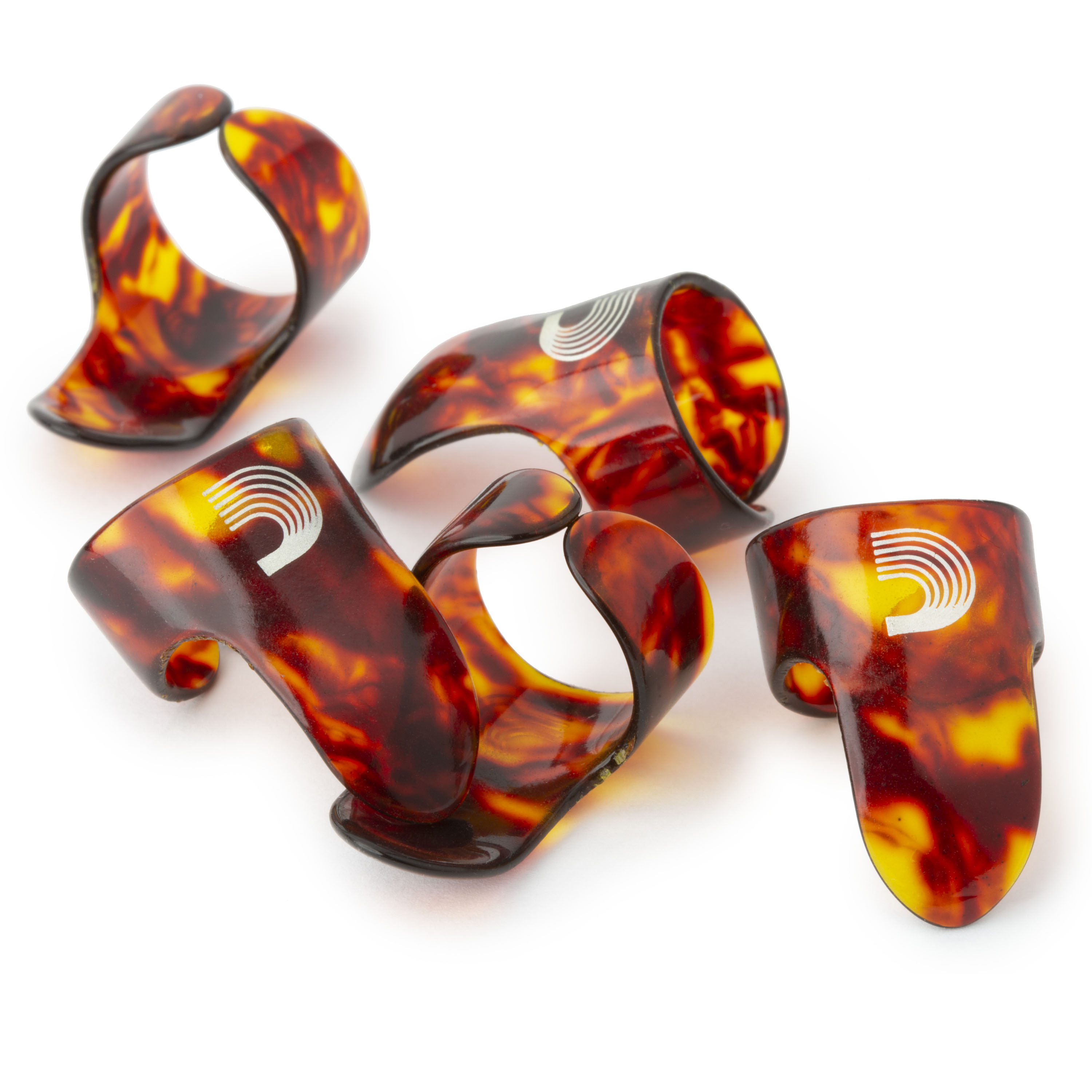 Doigts pour celluloïdes D’Addario, grand format - Paquet de 5