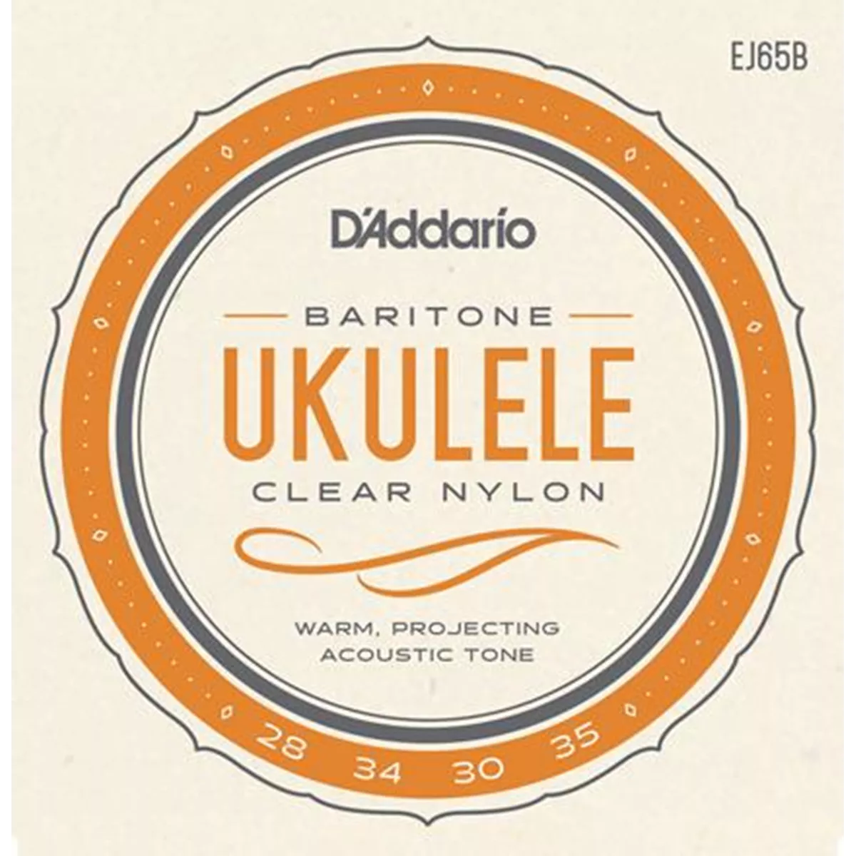 Cordes Ukulélé D’Addario en nylon transparent Cordes Ukulélé D’Addario en nylon transparent