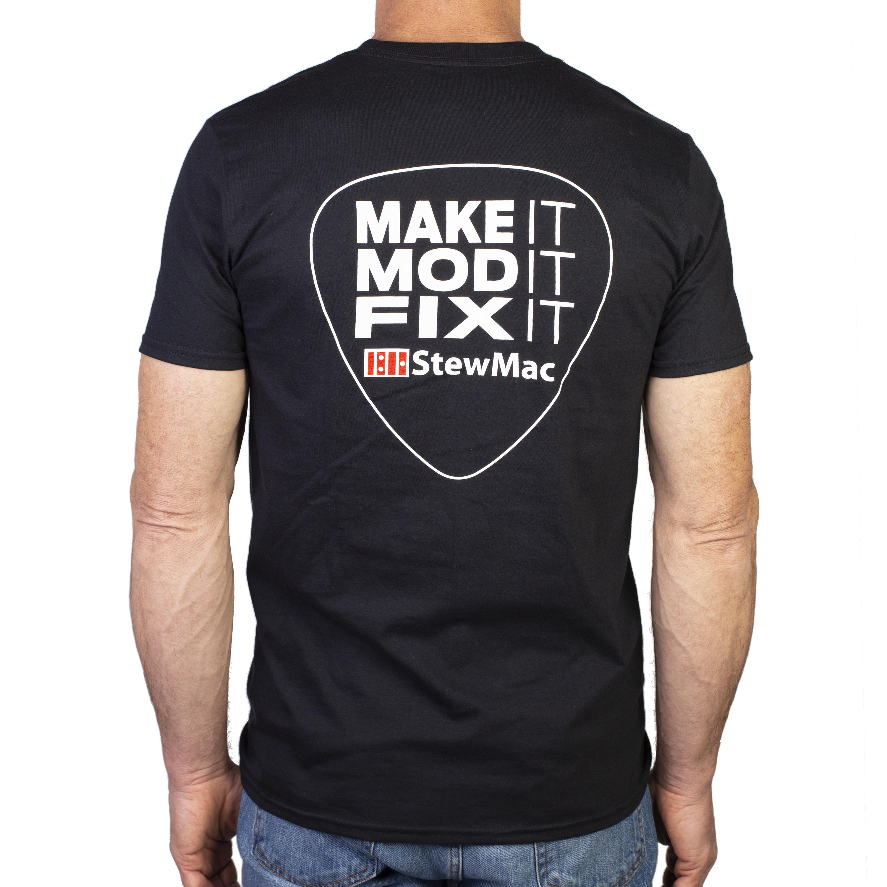 T-shirt StewMac Make It, modification It, Fix It T-shirt StewMac Make It, modification It, Fix It