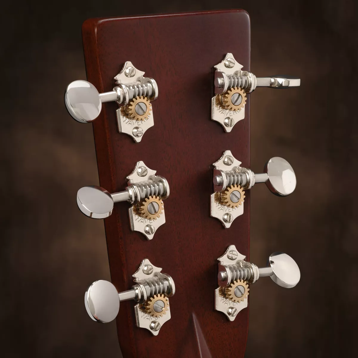 Mécaniques Waverly à tête ovale vintage pour guitares à tête pleine Mécaniques Waverly à tête ovale vintage pour guitares à tête pleine