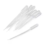 Pipettes en plastique, paquet de 10