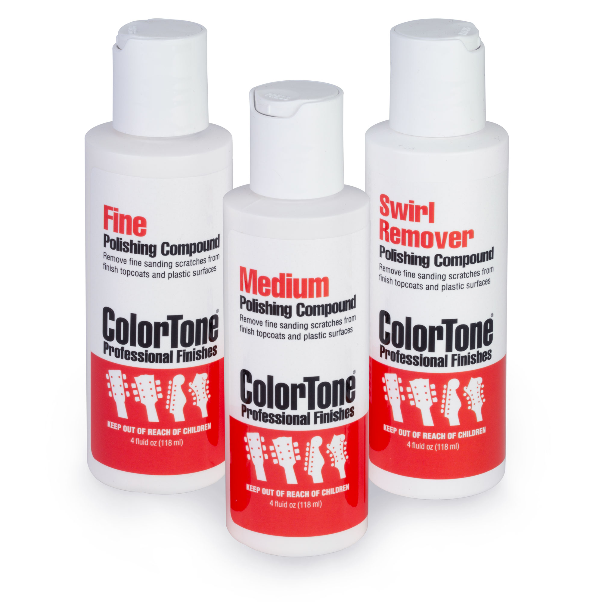 ColorTone Polishing Compounds, Set of 3