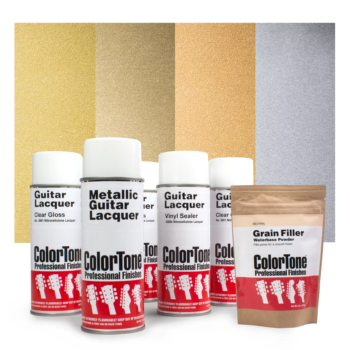 Kit de finition ColorTone en aérosol avec laque métallique Kit de finition ColorTone en aérosol avec laque métallique