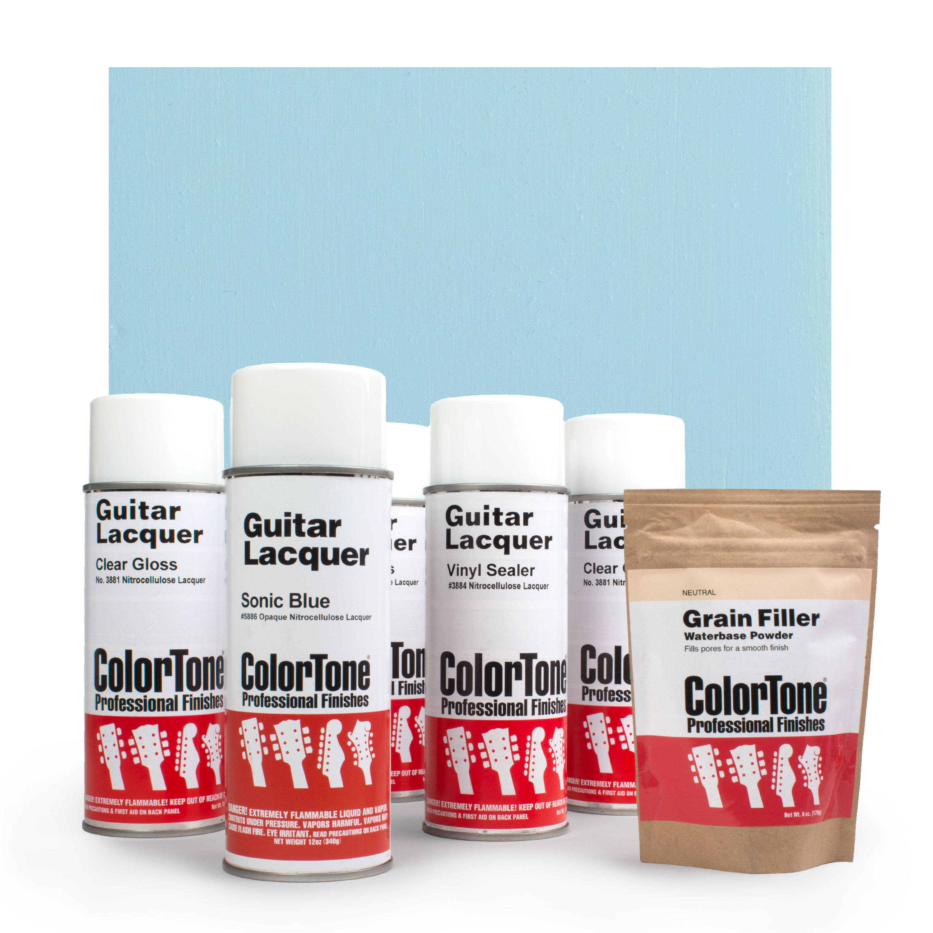 Kit de finition ColorTone en aérosol avec 50s laque classique années 