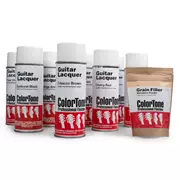 Set de finition aérosols ton sur ton pour Sunburst Tabac 3-Tone, pour cendre