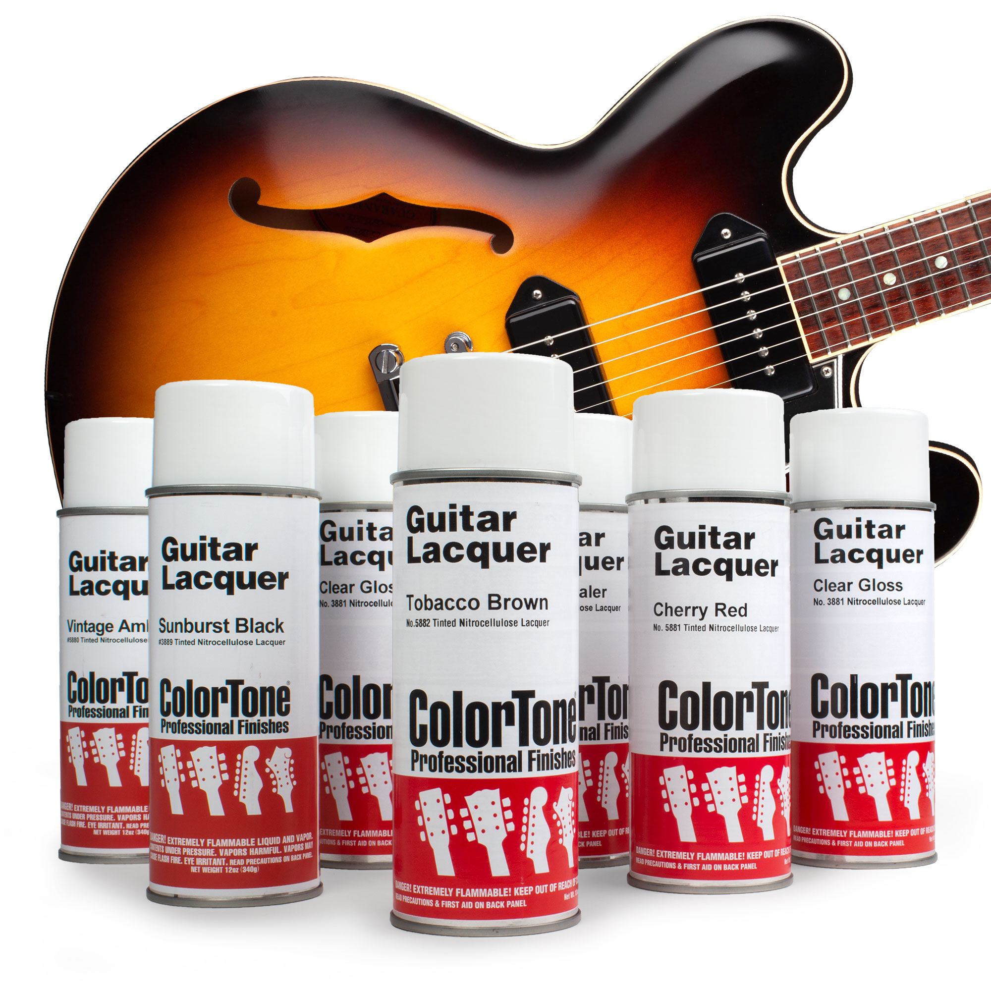 Set de finition aux aérosols colorés pour Kalamazoo Tobacco Sunburst