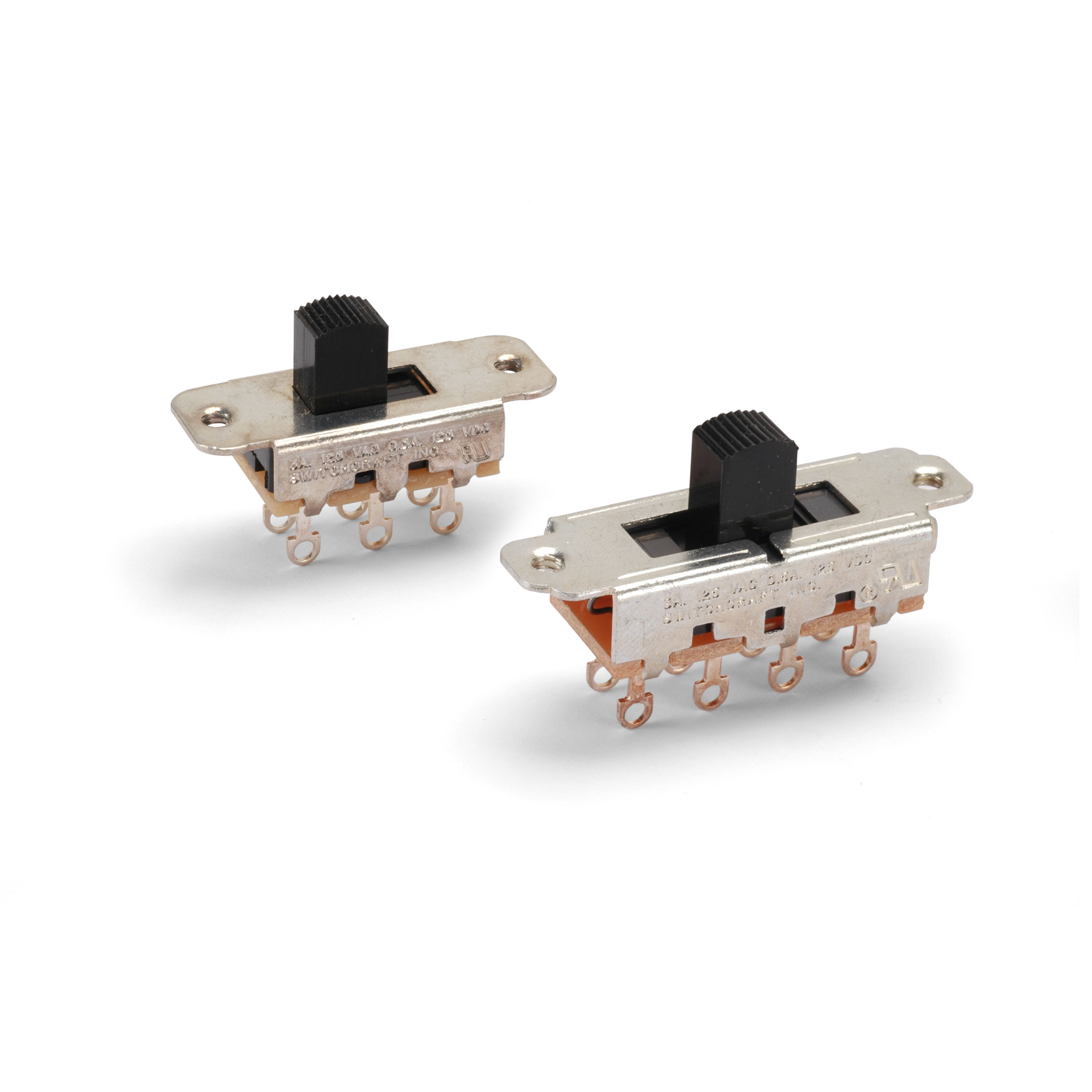 Interrupteurs à glissière Switchcraft Interrupteurs à glissière Switchcraft