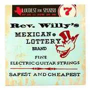 Cordes de guitare électrique Dunlop Reverend Willy Cordes, Extra Light