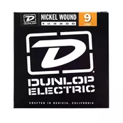 Dunlop Cordes de guitare électrique en acier nickelé, Light